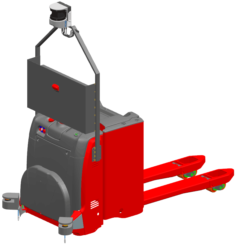 激光導(dǎo)航agv叉車搬運(yùn)機(jī)器人